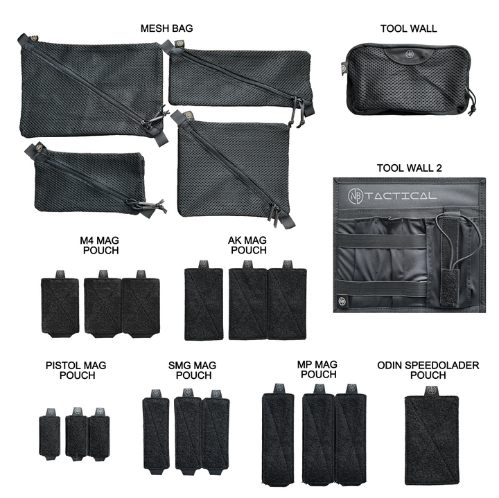 Ghost Bag - Velcro Pouches