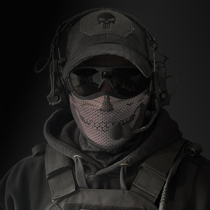 個人装備 NB Tactical Ghost Mask Neck Gaiter V3 BK Balaclava V3 Ghost – NB-Tactical