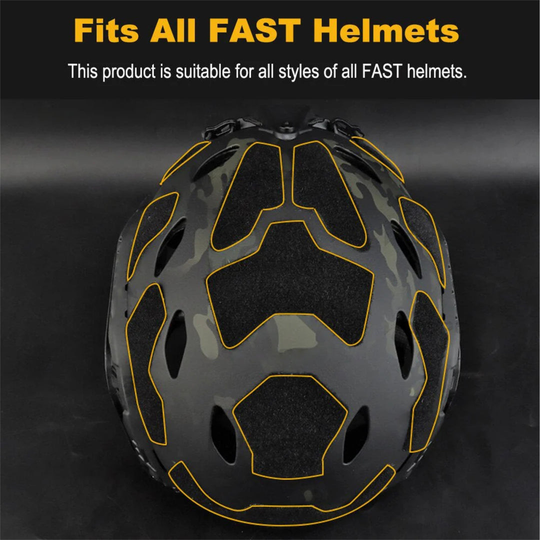 High-Cut Tactical Helmet Velcro Set