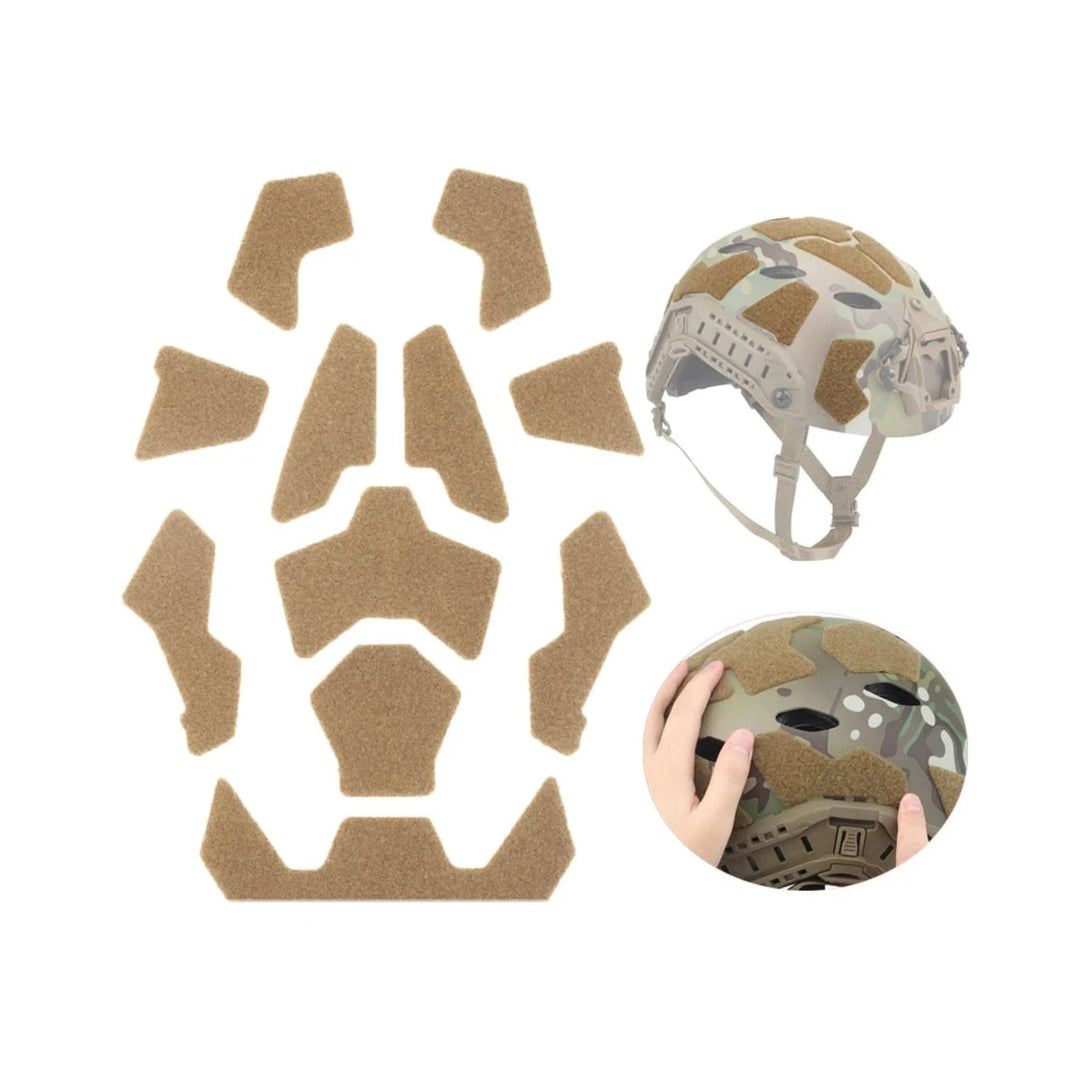 High-Cut Tactical Helmet Velcro Set