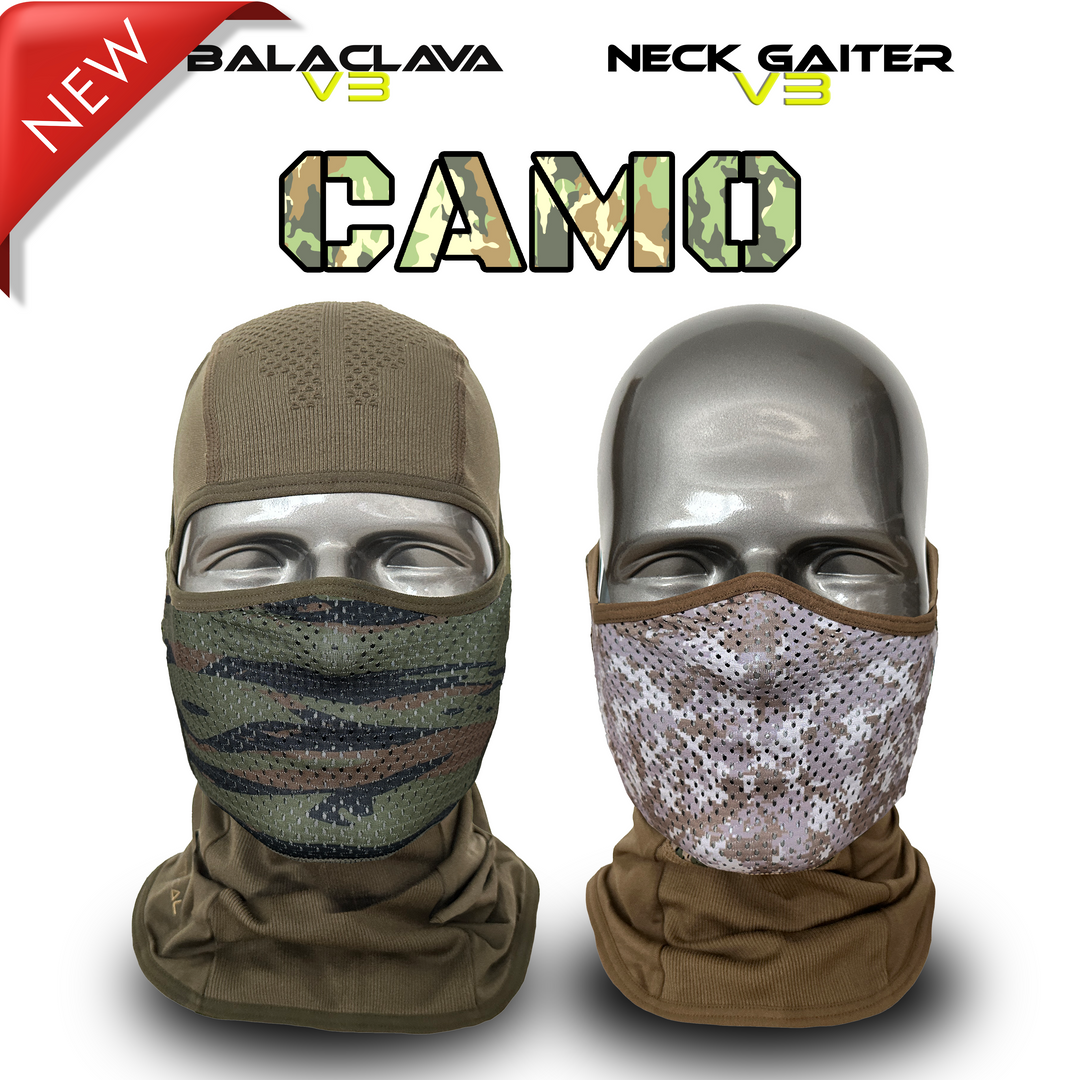 NB Tactical Ghost Mask ＆ Neck Gaiter NB Tactical V3 Neck Gaiter Ghost Mask